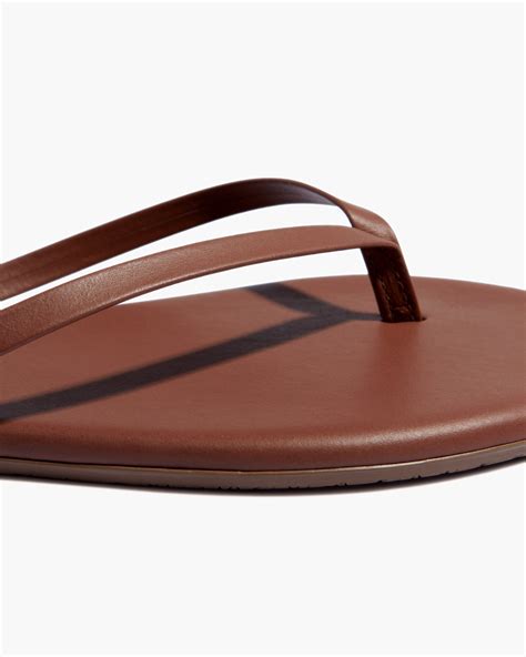 Lily Nudes in Heatwave | Women's Leather Flip Flops & Sandals | TKEES – TKEES
