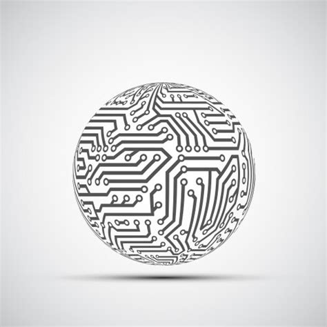 Technology Logo Design Vector Black/Color 的图像结果