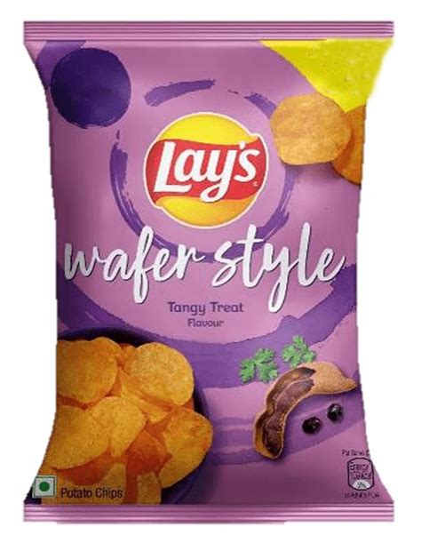 Lay's Wafer Style Potato Chips - Tangy Treat, 27 Gm Pouch : Amazon.in ...