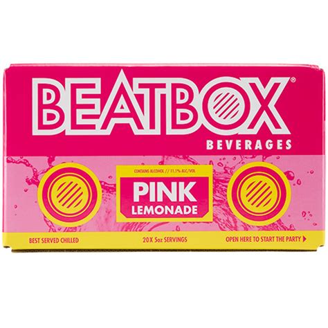 BeatBox Beverages Pink Lemonade 3L | Liquor Store Online