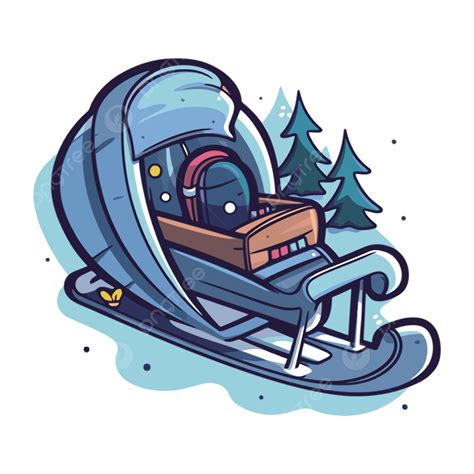 Sledding Clip Art Free