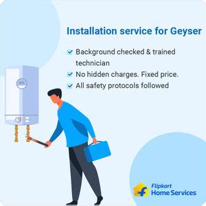 Geyser Installation Service Price in India - Buy Geyser Installation ...