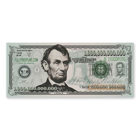 Zimbawe Trillion Dollar Bill