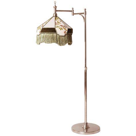Polished Nickel Floor Lamp