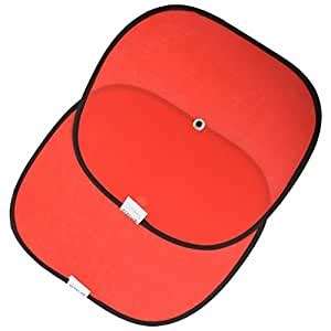 ESHOPITUDE-Car Mesh Type UV Protection Sun Shades(Set of 2)-Red-Maruti ...