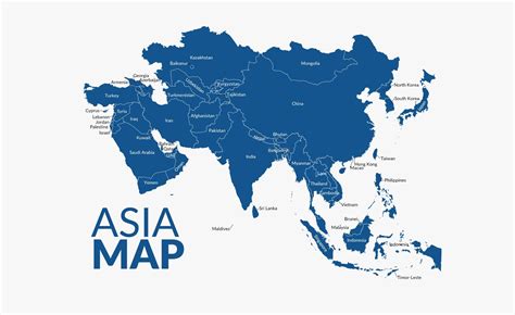 Map Of Asia Stvfs - Large Map of Asia