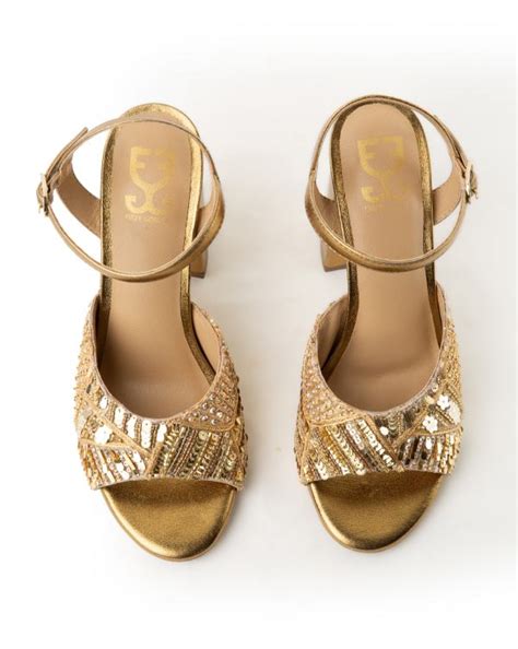 Buy Handcrafted Aurora Tower Heels Online - Fizzy Goblet