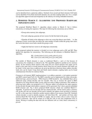 Image result for March Algorithm for Memory Testing