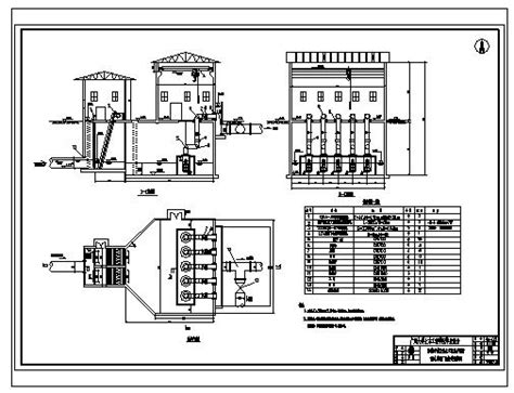大型泵站设计图（毕业设计或者可研阶段设计）_毕业设计_土木在线