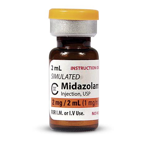 Demo Dose® Midazolam - 2 ml – Nasco Healthcare