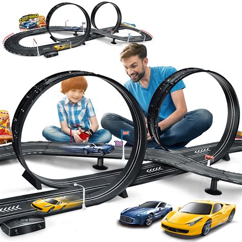 Snapklik.com : Kids Toy-Electric Powered Slot Car Race Track Set Boys ...