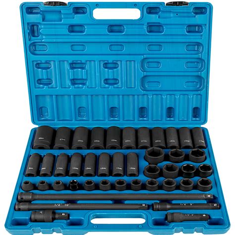 HART 1/2-inch Non-Marring Impact Socket Set (4-Piece), Standard Sockets - Walmart.com
