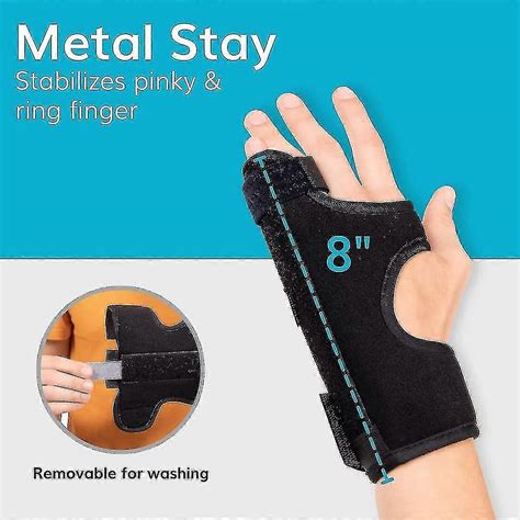 Braceability Ulnar Gutter Splint - Metacarpal Boxer Finger Fracture ...
