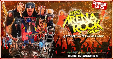 That Arena Rock Show - A Tribute to 70s & 80s Rock , 142 Maple Street ...