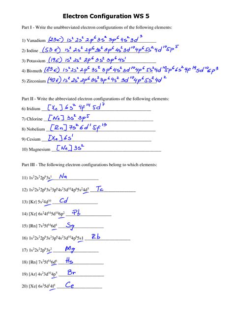 Electron Configuration Of Iodine