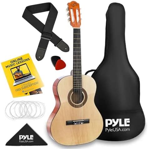 Pyle Pgacls30 Beginner 30 Inches Classical Acoustic Guitar - 6 String ...