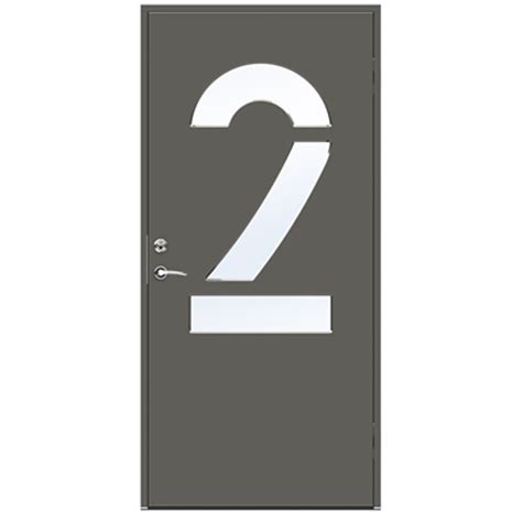 BIM objects - Free download! Exterior Door Character Identity Nr 2 ...