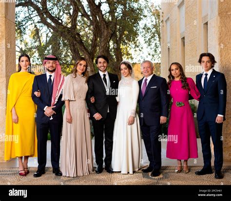 Amman, Jordanien. 12th Mar, 2023. wedding of Princess Iman bint ...