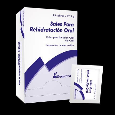 Sales para rehidratación oral - Caja x25sobres - Farmacenter