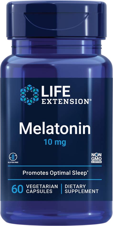 Amazon.com: Life Extension Melatonin IR/XR, 120 Capsules (Pack of 2) - Immediate & Extended ...