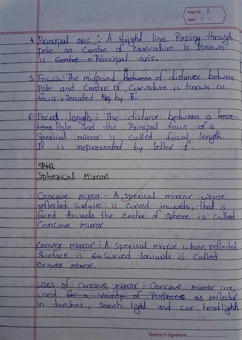 Physics Class 10 Light Notes 的图像结果