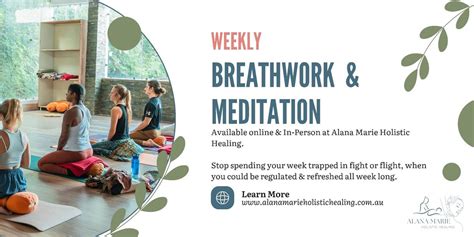 In person Breathwork & Meditation Class - Clearing & Releasing the Week ...