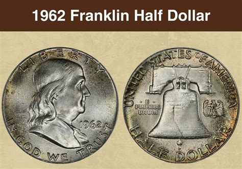 1962 Franklin Half Dollar Coin Value (Errors List, "D" & No Mint Mark ...