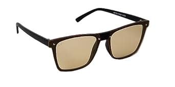 Buy Mac V Wayfarer Sunglasses for Men & Women 100% UV protected Yellow ...