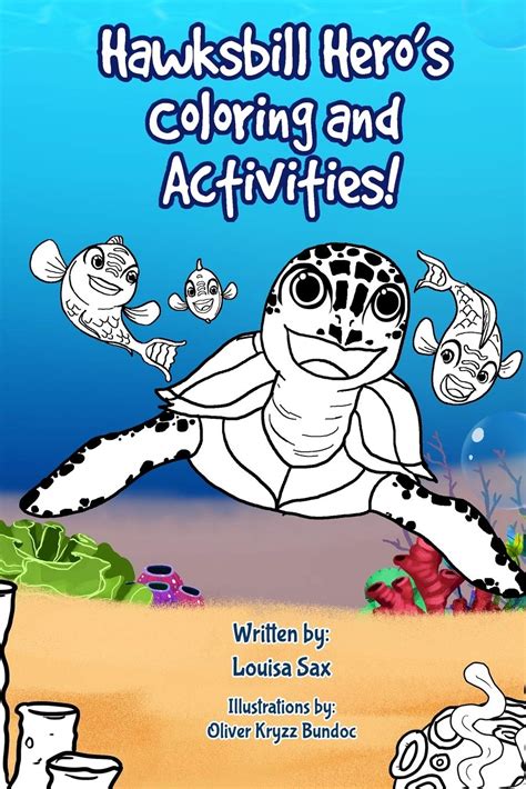 Buy Hawksbill Hero's Coloring and Activities! (Hawksbill Hero and the ...