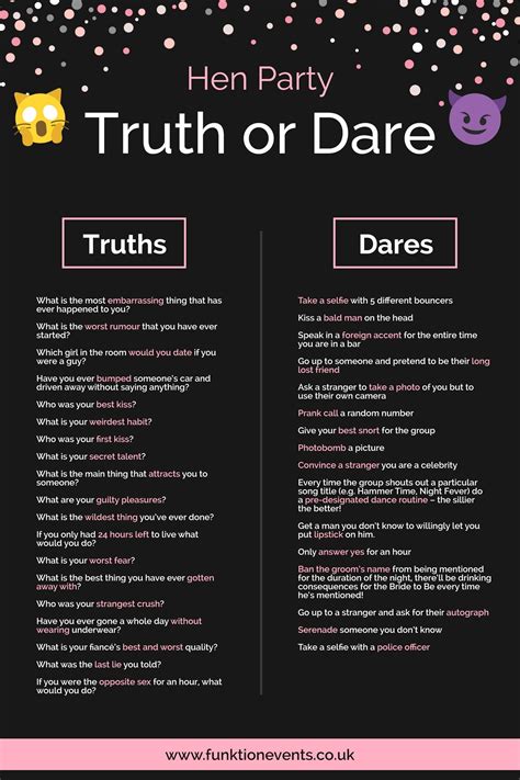 Truth or DareTruth or Dare QuestionsParty GamesDrinking GamesFun Games ...