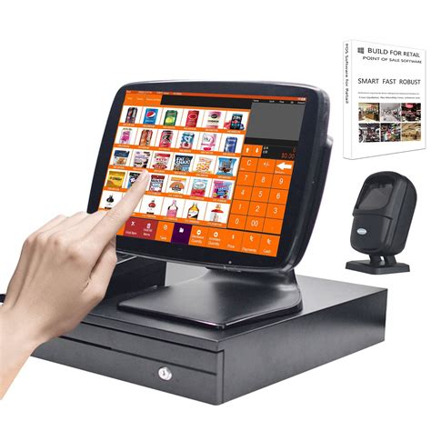 Buy Windows All in one Cash Register POS Terminal Touch Screen ...