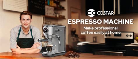 20 Bar Espresso Coffee Machine – COSTAR