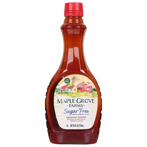 Maple Grove Farms Sugar Free Maple Syrup 24oz - Delicious Sugar-Free ...