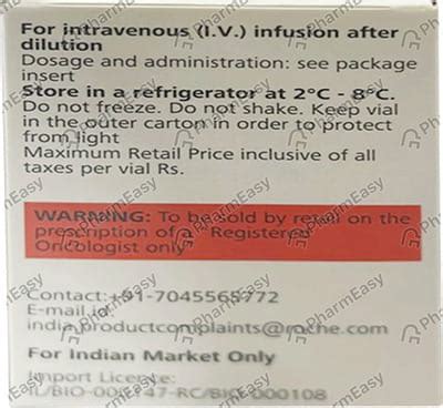 Tecentriq 60 MG/ML Solution For Infusion (14): Uses, Side Effects ...