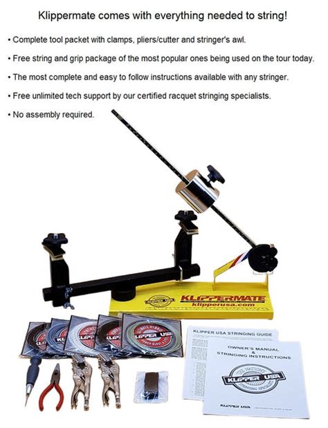 Image result for Klippermate Stringing Machine