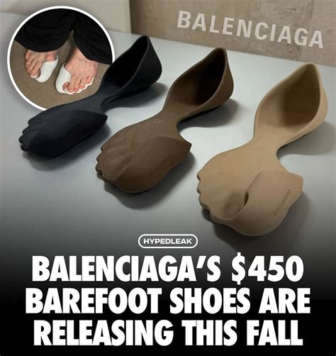 Sole Loco Boys | Balenciaga’s Barefoot ‘Zero’ shoes are set to release ...
