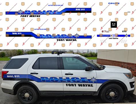 Fort Wayne, IN Police Department — Cardinal Police Diecast