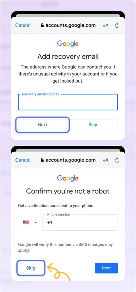 Image result for Create Gmail Account without Email
