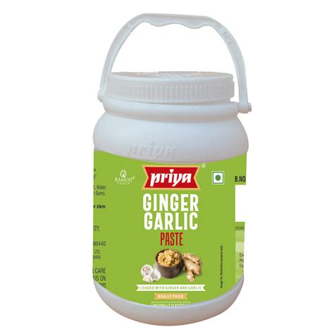 Buy Ginger & Garlic Paste - Adrak Lahsun Paste at Priya Foods