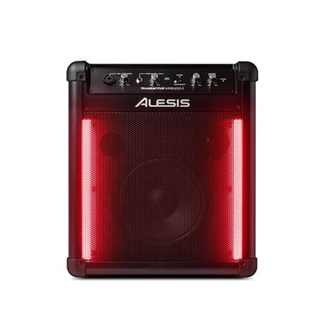 Alesis TransActive Wireless 2 Portable Powered Bluetooth 2-Way Speaker ...