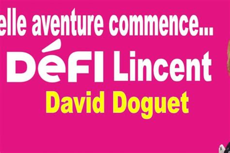 Un nouveau DéFI pour David Doguet - L'Avenir
