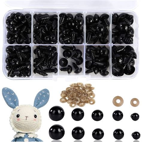 Buy Safety Eyes Toy Eyes Plastic Safety Eyes with Washer for Tcrochet ...