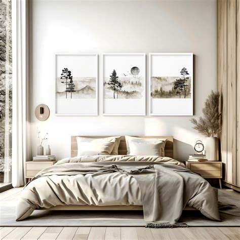 Above bed art – Artofit