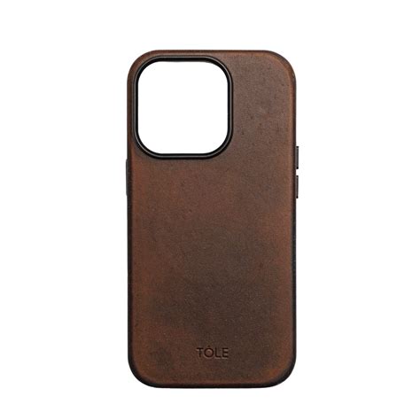 Brown Premium leather iPhone Case - iPhone 15 Plus