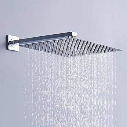 S.S 304 4x4 Inch Shower With 12 inch Arm Stainless Steel Rain Shower ...