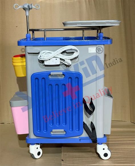Medical Cart Crash Cart - Abs Emergency Crash Cart Trolley Manufacturer ...