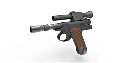 Download STL file Blaster Pistol of Cara Dune from The Mandalorian • 3D printer template ・ Cults