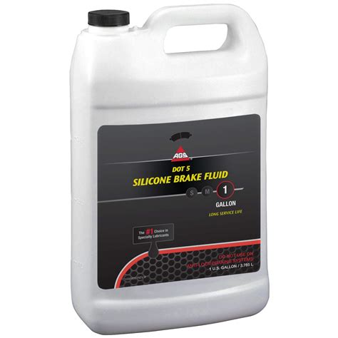 Buy AGS SBF-18 Dot 5 Silicone Brake Fluid - 1 Gallon Bottle - High ...