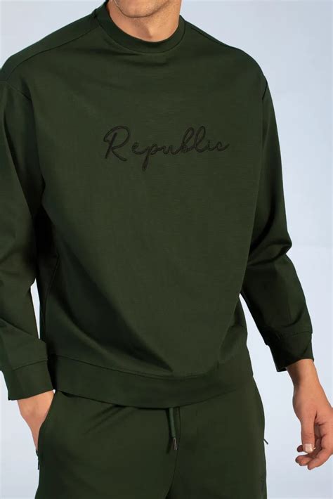 Buy Olive Signature Embroidered Co-Ords Set-North Republic