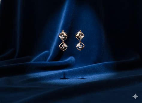Glamorous Cascade of Cubics Diamond Earrings – Diavo Jewels